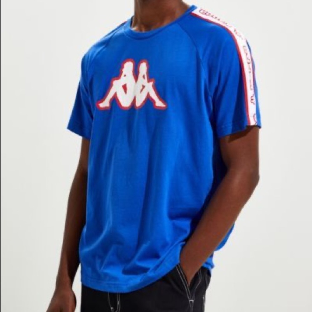 Kappa Logo Tape Avirec Tee - NWT - Large